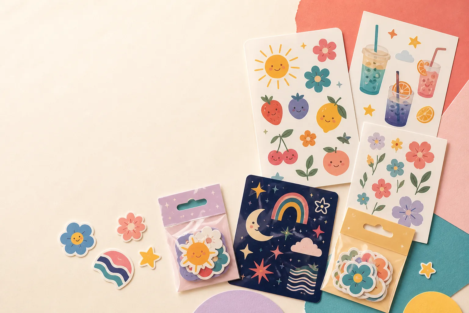 Koleksi stiker premium Peel And Joy!