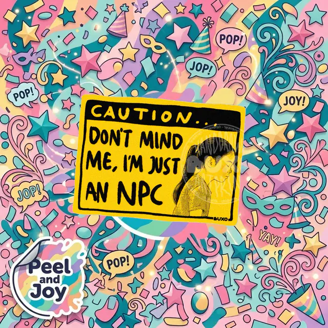 Caution Don't Mind Me, I'm Just An NPC